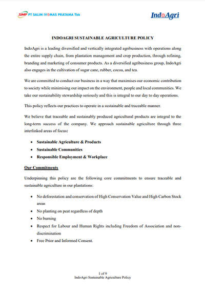 sustainability report